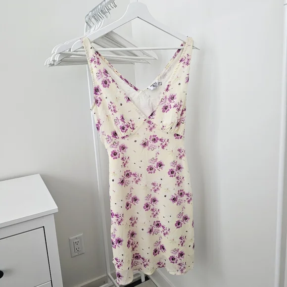 Princess Polly | Dresses | Princess Polly Pink Floral Dress | Poshmark